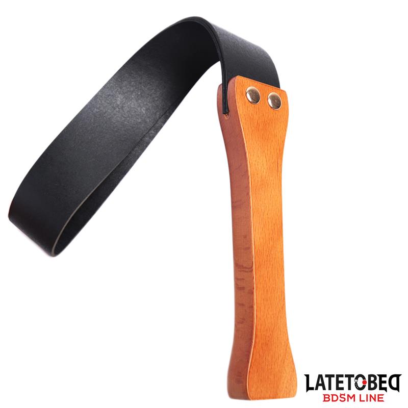 LATETOBED BDSM LINE - PALA FLEXIBLE CON MANGO DE MADERA 51 CM