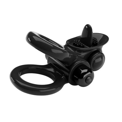 PRETTYLOVE - PASSIONATE ANILLO DOBLE PARA EL PENE CON VIBRACIÓN