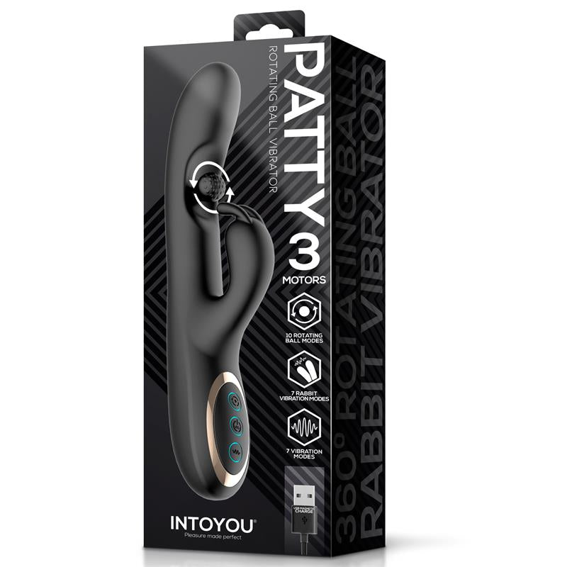 INTOYOU - PATTY VIBRADOR CON BOLA ROTADORA 360º