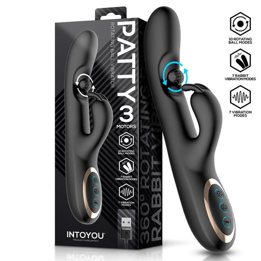 INTOYOU - PATTY VIBRADOR CON BOLA ROTADORA 360º