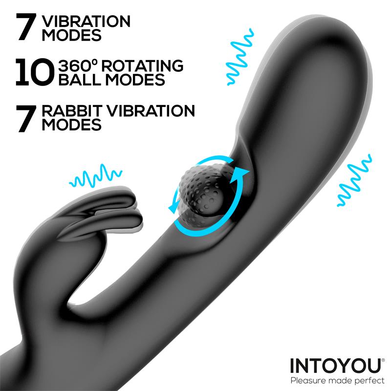 INTOYOU - PATTY VIBRADOR CON BOLA ROTADORA 360º