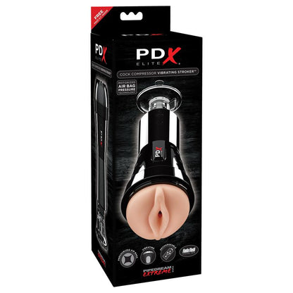 PDX ELITE - PDX ELITE MASTURBADOR VIBRADOR COCK COMPRESSOR