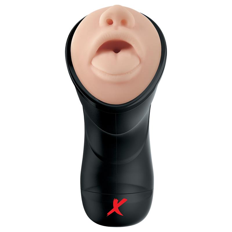 PDX ELITE - PDX ELITE MASTURBADOR VIBRADOR DEEP THROAT