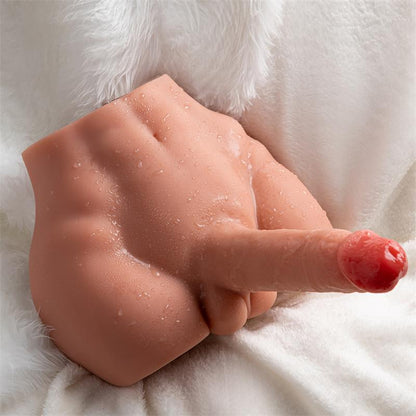 XISE - PEEL MASTURBADOR CON DILDO Y ANO, VIBRACIÓN Y THRUSTING 2.7 KG