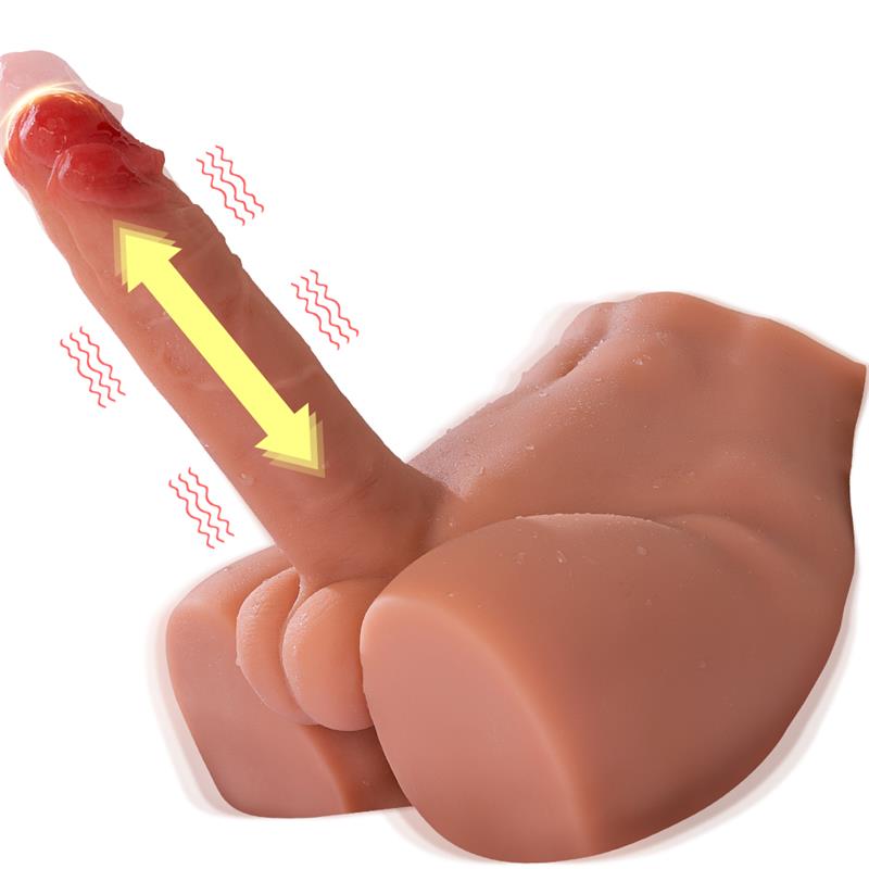 XISE - PEEL MASTURBADOR CON DILDO Y ANO, VIBRACIÓN Y THRUSTING 2.7 KG