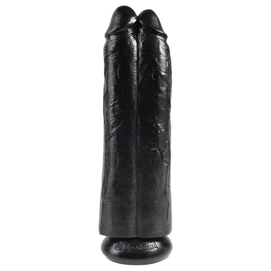 KING COCK - PENE DOBLE TWO COCKS ONE HOLE NEGRO 11