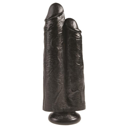 KING COCK - PENE DOLE TWO COCKS ONE HOLE NEGRO 9