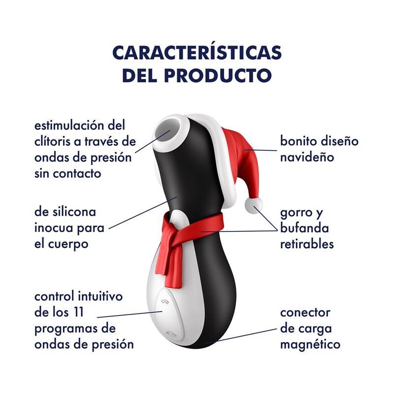 SATISFYER - PENGUIN HOLIDAY EDITION - EDICIÓN NAVIDAD