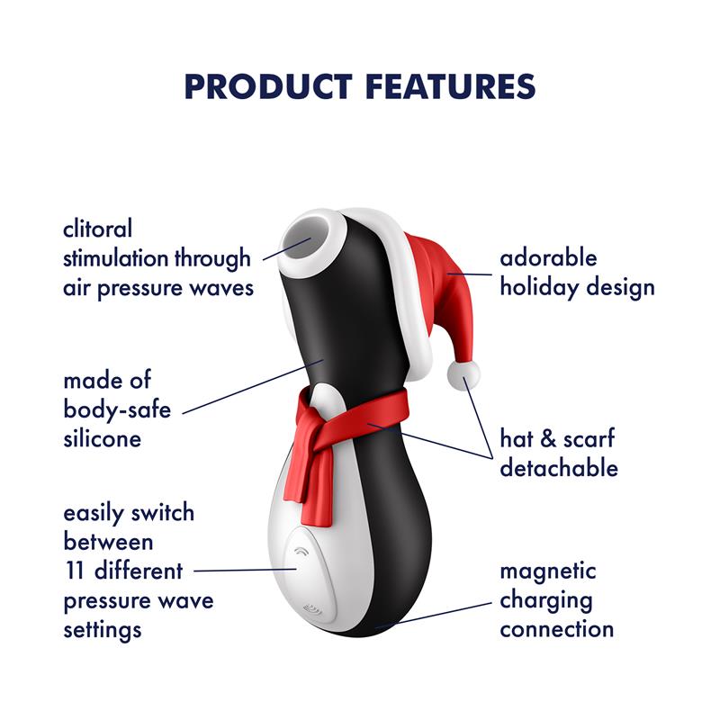 SATISFYER - PENGUIN HOLIDAY EDITION - EDICIÓN NAVIDAD