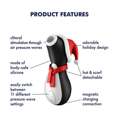 SATISFYER - PENGUIN HOLIDAY EDITION - EDICIÓN NAVIDAD