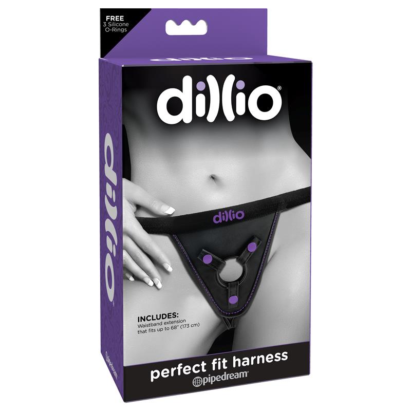 DILLIO - PERFECT FIT ARNÉS PÚRPURA
