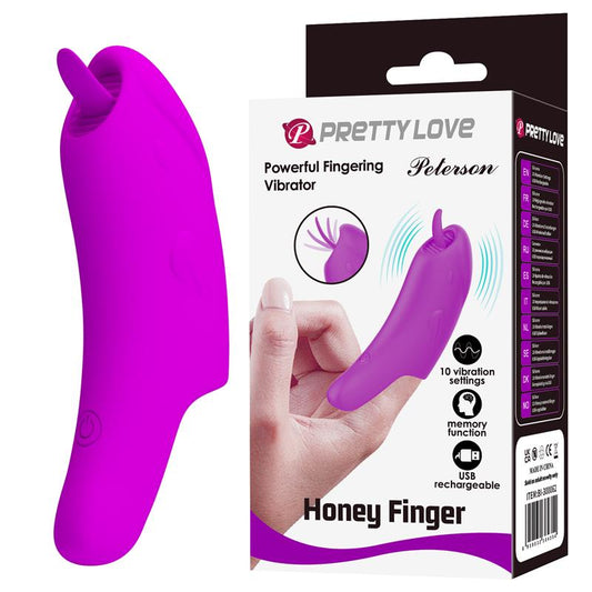 PRETTYLOVE - PETERSON VIBRADOR DE DEDO