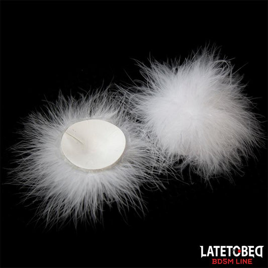 LATETOBED BDSM LINE - PEZONERAS AUTOADHESIVAS CON PELO