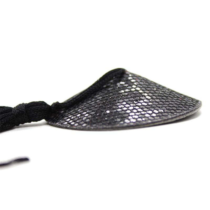 LATETOBED BDSM LINE - PEZONERAS AUTOADHESIVAS NEGRAS