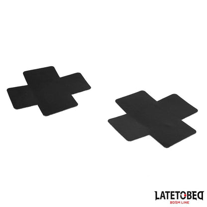 LATETOBED BDSM LINE - PEZONERAS EN CRUZ AUTOADHESIVAS
