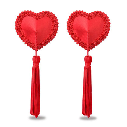 LOVETOY - PEZONERAS REUTILIZABLES CORAZÓN ROJO