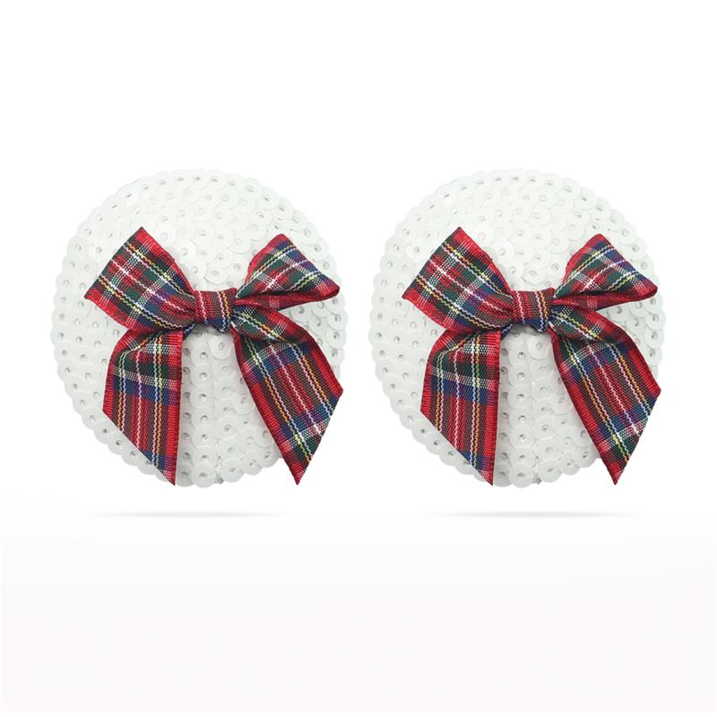 LOVETOY - PEZONERAS REUTILIZABLES LENTEJUELA BLANCA