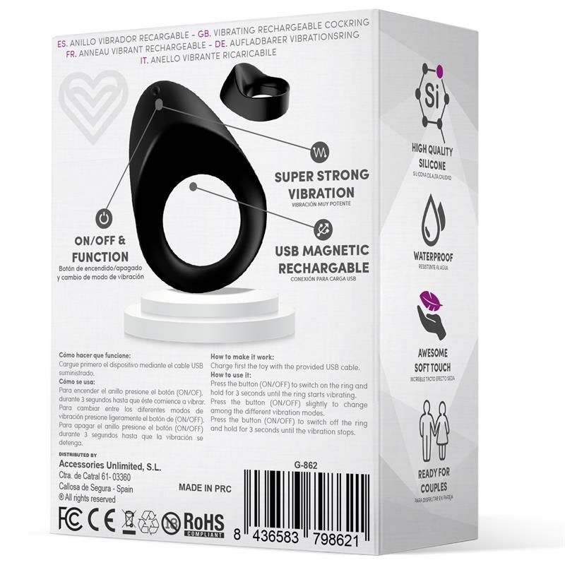 LATETOBED - PICKER ANILLO VIBRADOR PAREJAS SILICONA
