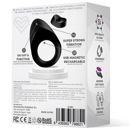 LATETOBED - PICKER ANILLO VIBRADOR PAREJAS SILICONA