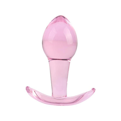 CHISA - PINK KINKY PLUG ANAL DE CRISTAL PEQUEÑO 3.2