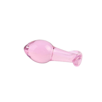 CHISA - PINK KINKY PLUG ANAL DE CRISTAL PEQUEÑO 3.2