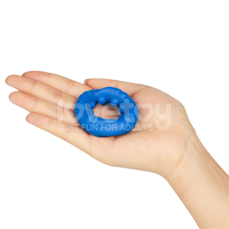 LOVETOY - PINNACLE PRO RIDGE BUMP STRETCHER ANILLO PARA EL PENE