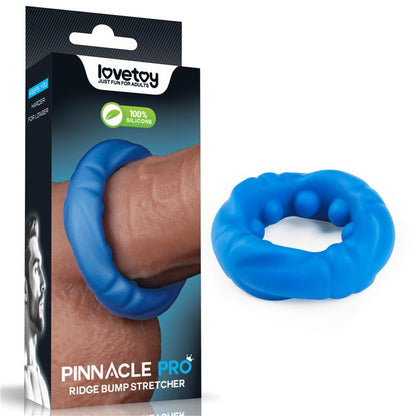 LOVETOY - PINNACLE PRO RIDGE BUMP STRETCHER ANILLO PARA EL PENE