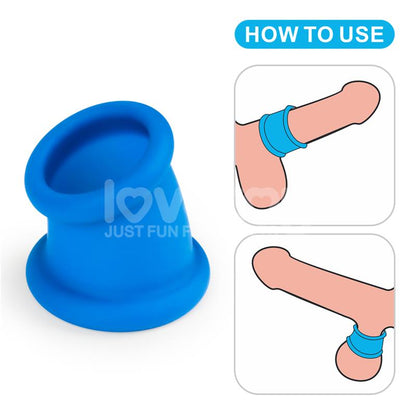 LOVETOY - PINNACLE PRO TAPERED SQUEEZE STRETCHER ANILLO PARA EL PENE