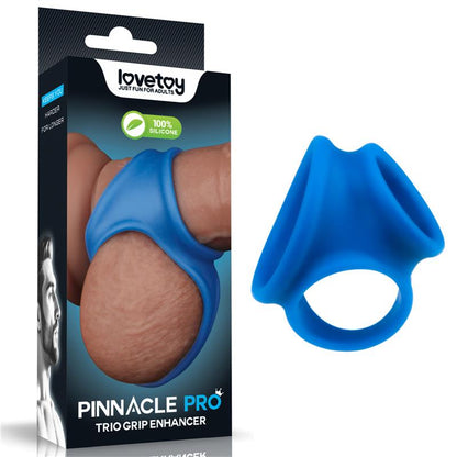 LOVETOY - PINNACLE PRO TRIO GRIP ENHANCER ANILLO PARA EL PENE