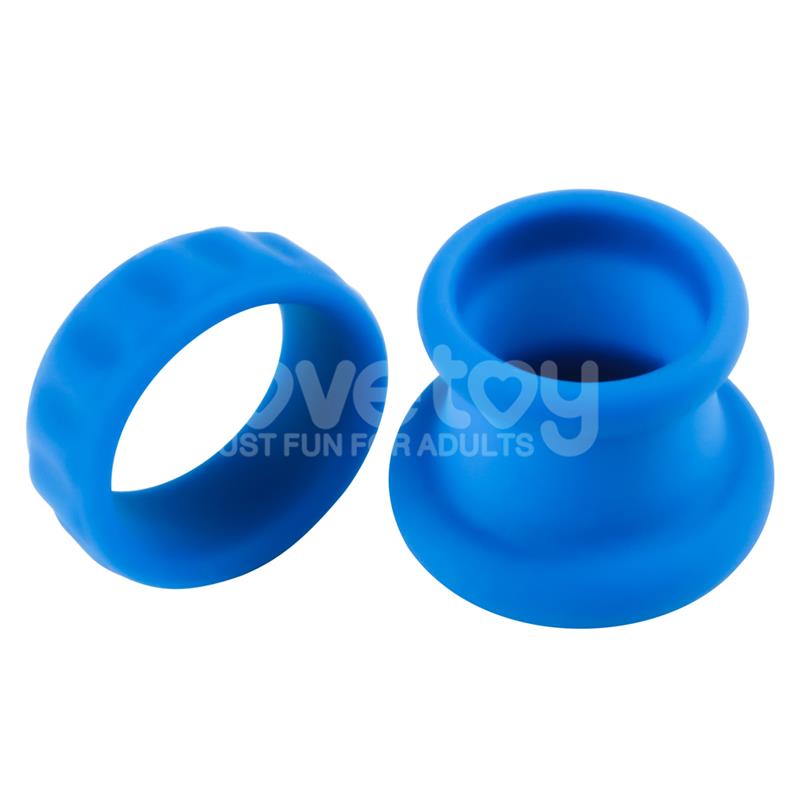 LOVETOY - PINNACLE PRO TWIN FLEX STRETCHER ANILLO DOBLE PARA EL PENE