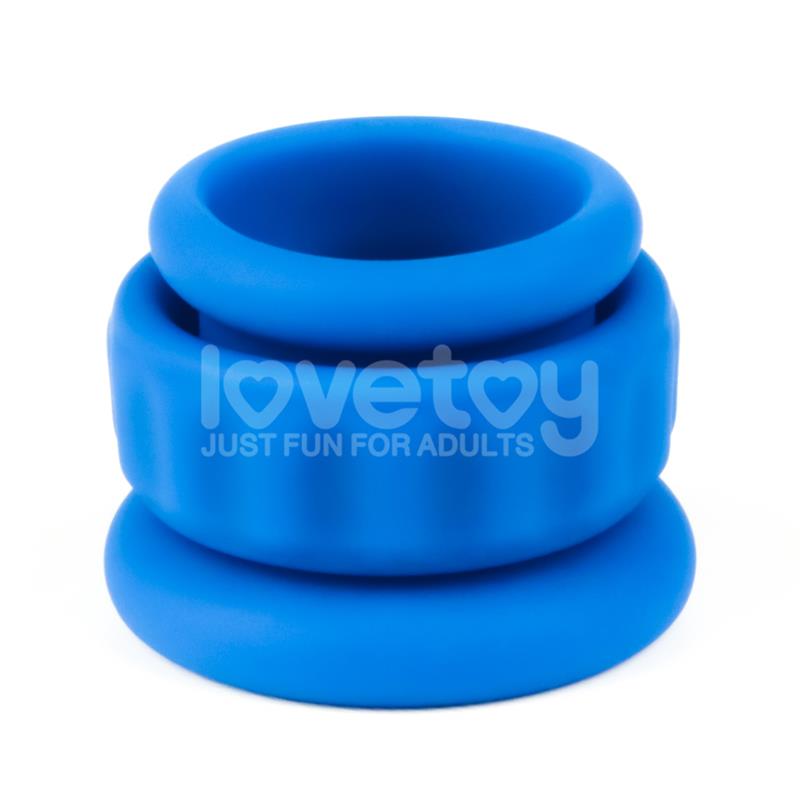 LOVETOY - PINNACLE PRO TWIN FLEX STRETCHER ANILLO DOBLE PARA EL PENE
