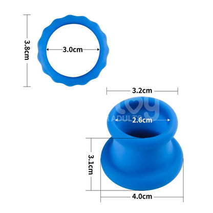 LOVETOY - PINNACLE PRO TWIN FLEX STRETCHER ANILLO DOBLE PARA EL PENE