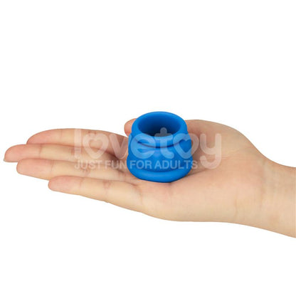 LOVETOY - PINNACLE PRO TWIN FLEX STRETCHER ANILLO DOBLE PARA EL PENE