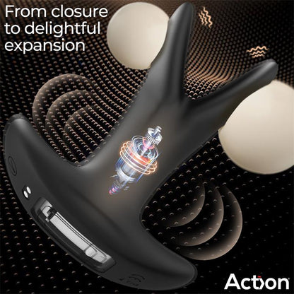 ACTION - PINSY PLUG ANAL EXPANDIBLE CON CONTROL REMOTO