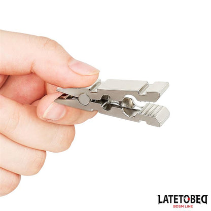 LATETOBED BDSM LINE - PINZA PARA PEZÓN ZINC