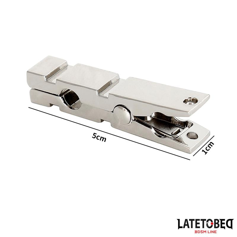 LATETOBED BDSM LINE - PINZA PARA PEZÓN ZINC