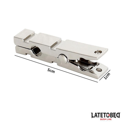 LATETOBED BDSM LINE - PINZA PARA PEZÓN ZINC
