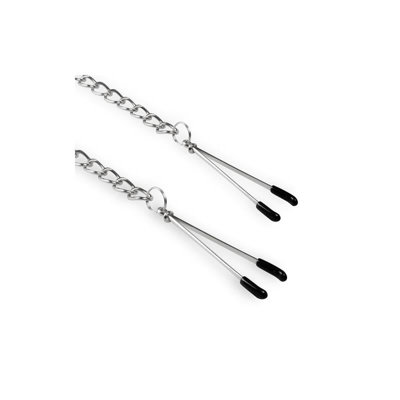 EASYTOYS - PINZAS CON CADENA DE METAL PARA PEZONES