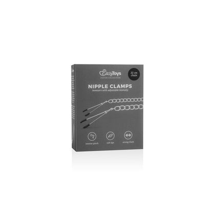 EASYTOYS - PINZAS CON CADENA DE METAL PARA PEZONES