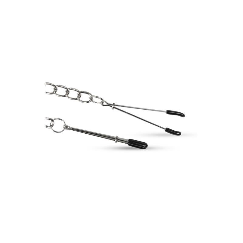 EASYTOYS - PINZAS CON CADENA DE METAL PARA PEZONES