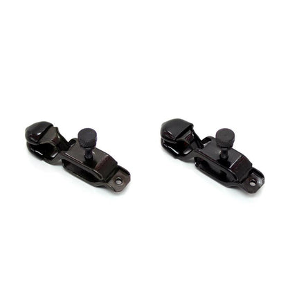 LATETOBED BDSM LINE - PINZAS PARA PEZONES AJUSTABLES METAL NEGRAS