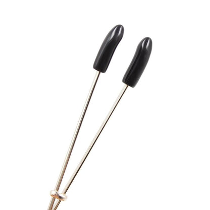 LATETOBED BDSM LINE - PINZAS PARA PEZONES CON CADENA METAL
