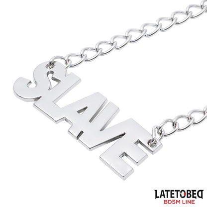 LATETOBED BDSM LINE - PINZAS PARA PEZONES CON CADENA SLAVE