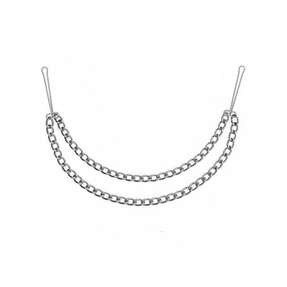 BONDAGE PLAY - PINZAS PARA PEZONES CON DOS CADENAS
