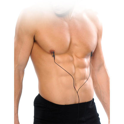 FETISH FANTASY SERIES - PINZAS PARA PEZONES CON ELECTRO SHOCK