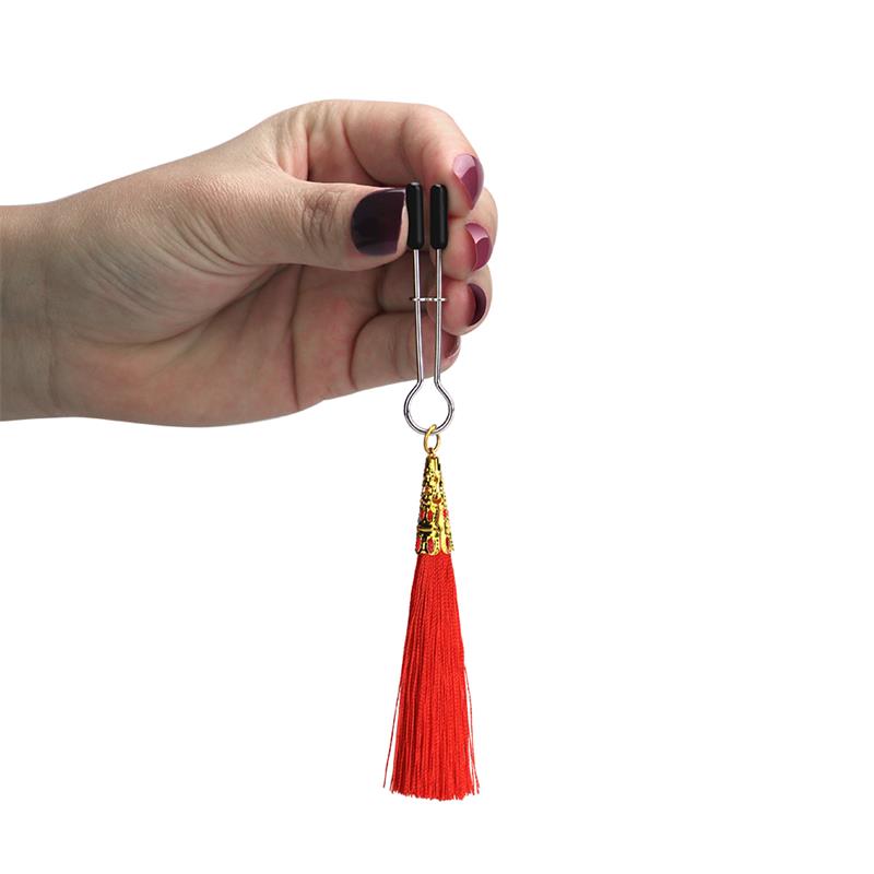 LOVETOY - PINZAS PARA PEZONES ROJO