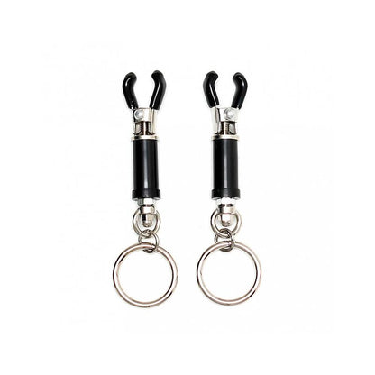 BONDAGE PLAY - PINZAS PARA PEZONES SIN CADENA AJUSTABLES