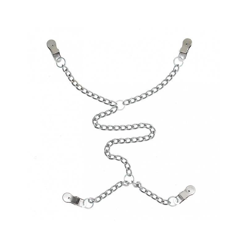 BONDAGE PLAY - PINZAS PARA PEZONES Y LABIOS VAGINALES