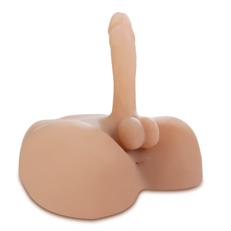 PDX TOYZ - MASTURBADOR REALÍSTICO PENE CON TESTÍCULOS