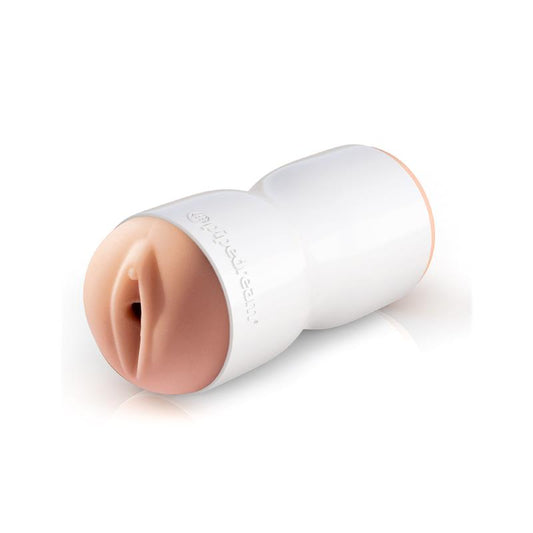 PDX TOYZ - PIPEDREAM EXTREME TOYZ MASTURBADOR TIGHT GRIP PUSSY & MOUTH COLOR BLANCO